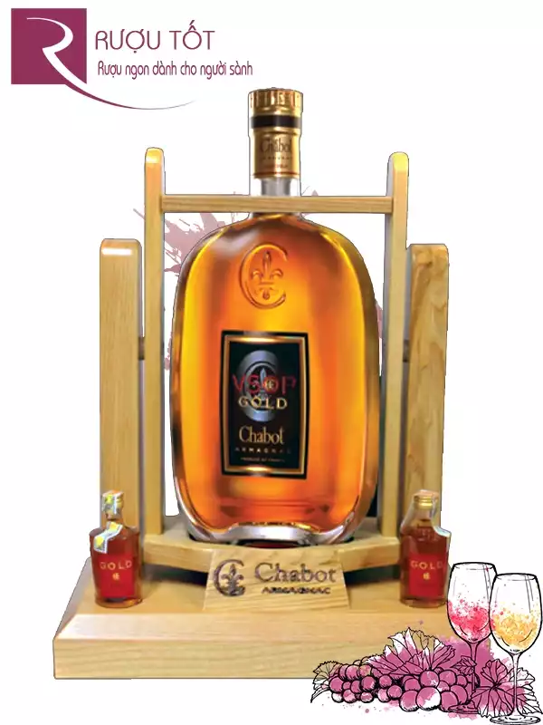 Rượu Chabot Armagnac Gold 3L