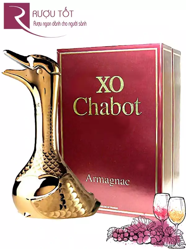 Rượu Chabot Armagnac Gold Goose Extra