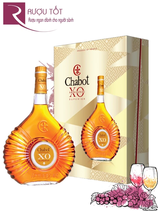 Rượu Chabot Armagnac XO 40%