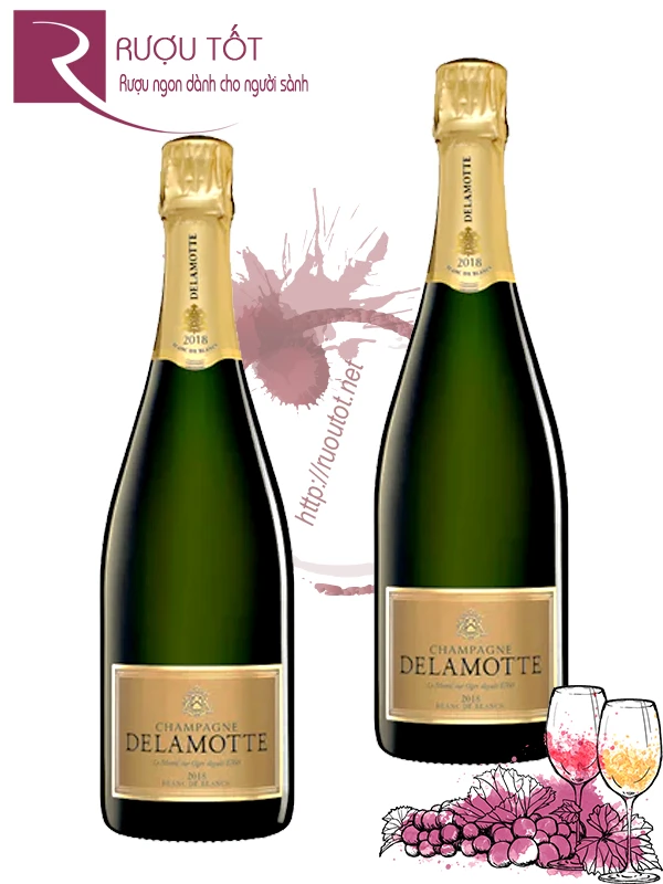 Rượu Champagne Delamotte Blanc de Blancs Vintage