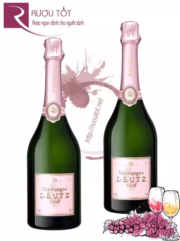 Rượu Champagne Deutz Brut Classic Rose