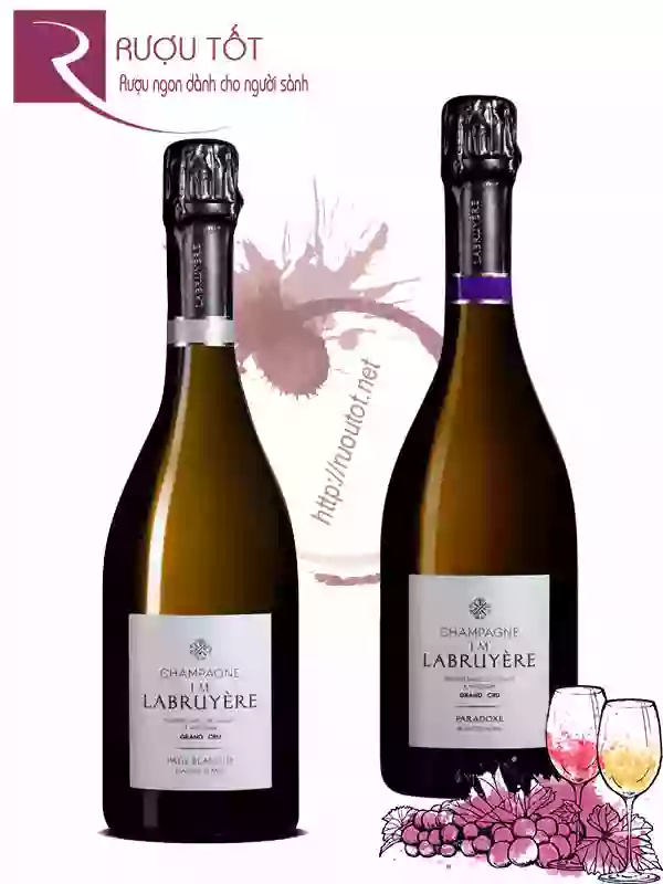 Rượu Champagne JM Labruyere Page Blanche - Paradoxe Blanc de Noirs