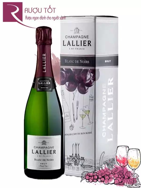 Rượu Champagne Lallier Blanc de Noirs Grand Cru