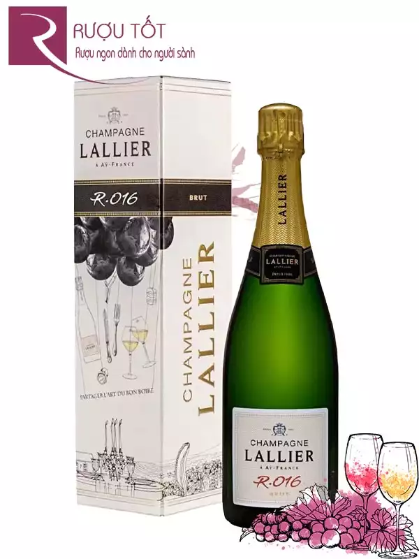 Rượu Champagne Lallier Cuvee R016