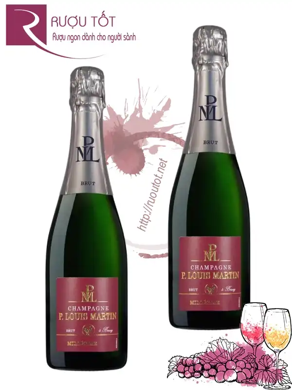 Rượu Champagne P. Louis Martin Brut Millesime 750ml 12%