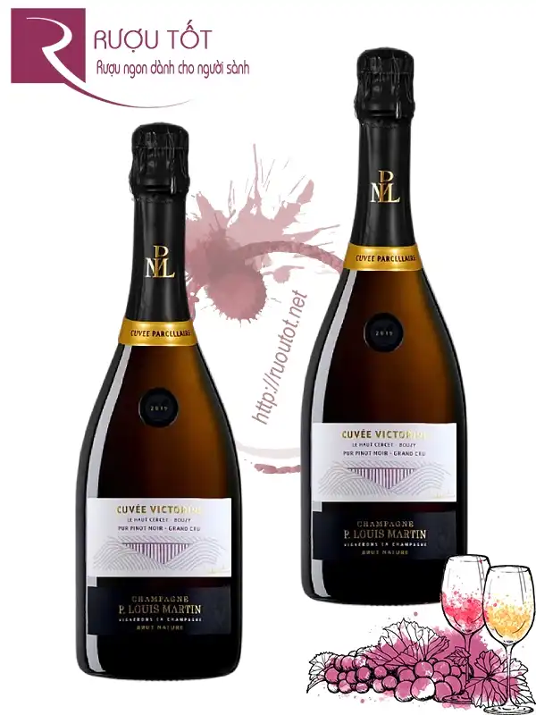 Rượu Champagne P. Louis Martin Brut Nature Cuvée Victorine