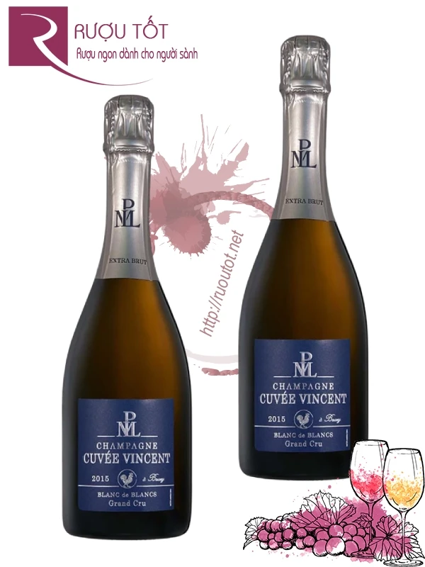 Rượu Champagne P. Louis Martin Grand Cru Blanc de Blancs 12% 750ml