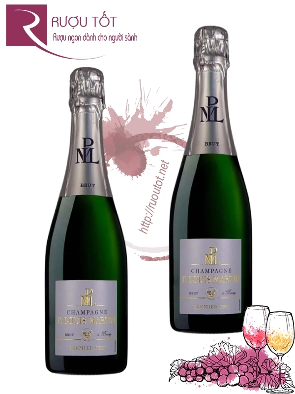 Rượu Champagne P. Louis Martin Premier Cru 12% 750ml