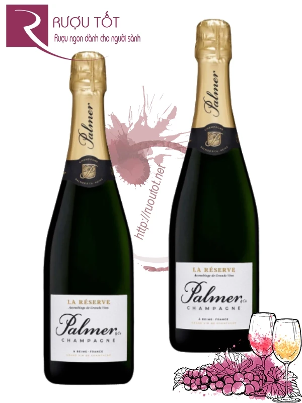 Rượu Champagne Palmer & Co Brut La Reserve