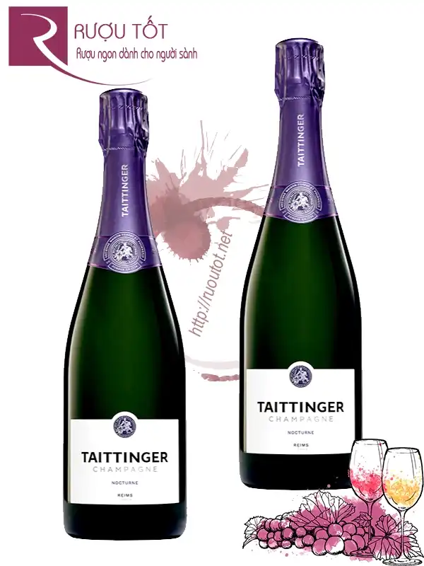 Rượu Champagne Taittinger Nocturne