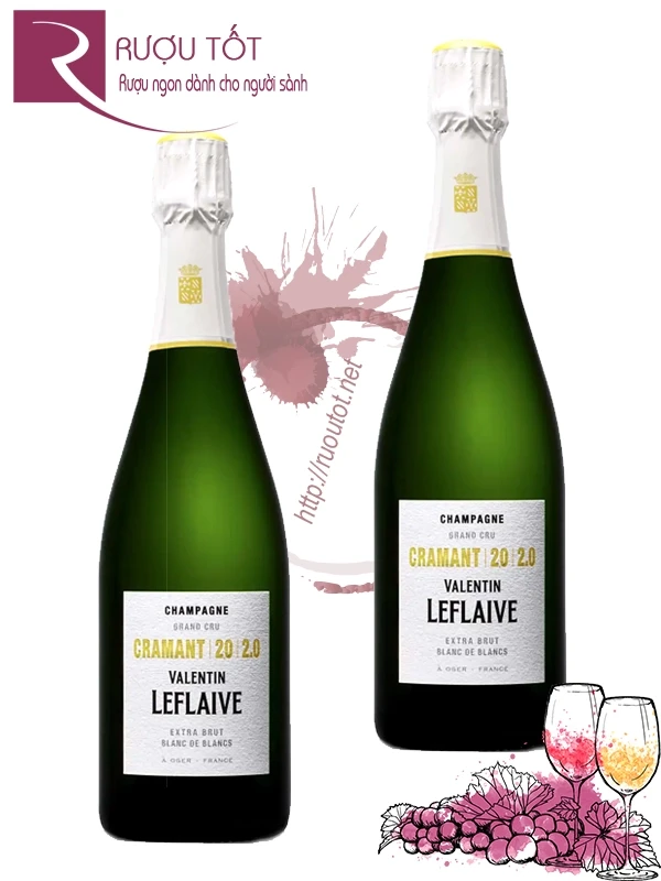 Rượu Champagne Valentin Leflaive Cramant Grand Cru Blanc de Blancs
