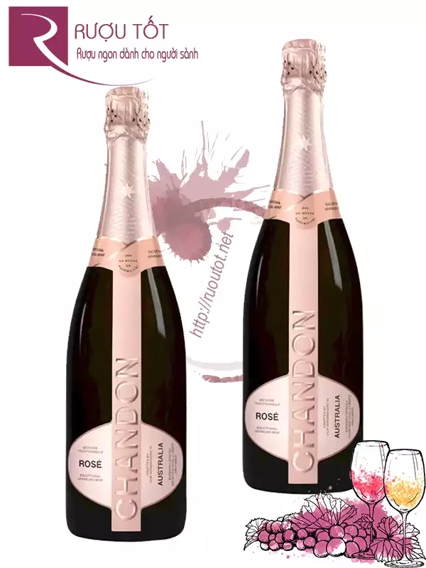 Rượu vang Chandon Rose Sparkling