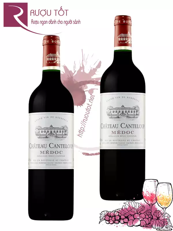 Rượu vang Chateau Canteloup Medoc AOC