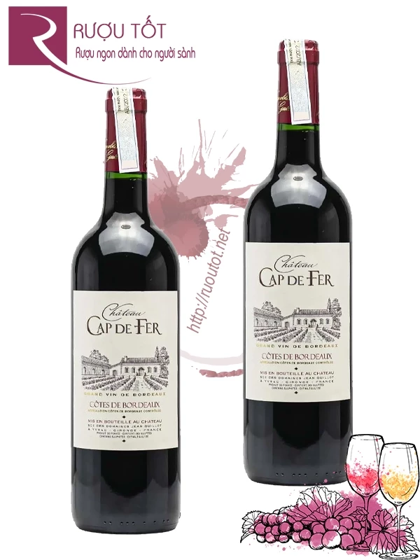 Vang Pháp Chateau Cap de Fer Bordeaux Superieur