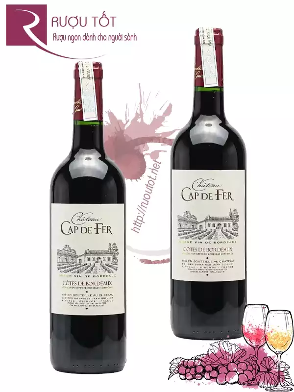 Vang Pháp Chateau Cap de Fer Bordeaux Superieur