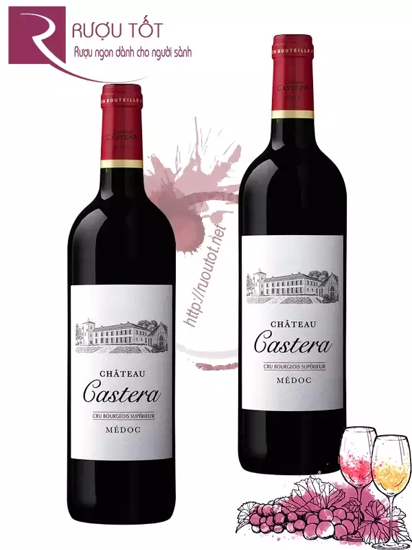 Vang Pháp Chateau Castera Medoc Cru Bourgeois
