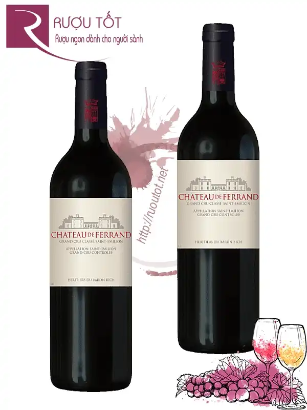 Vang đỏ Chateau de Ferrand Saint Emilion Grand Cru