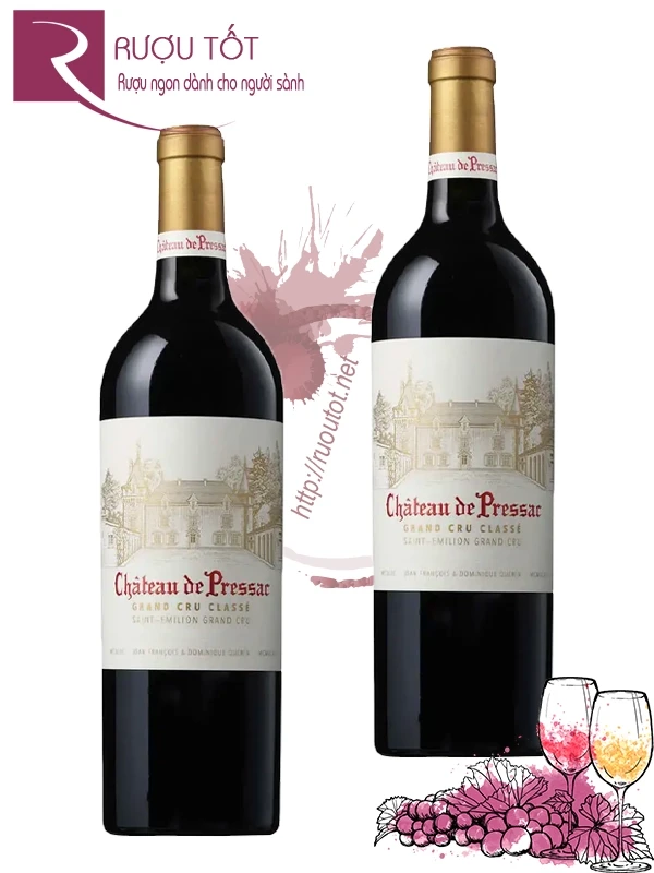 Rượu Vang Chateau De Pressac Grand Cru Classe