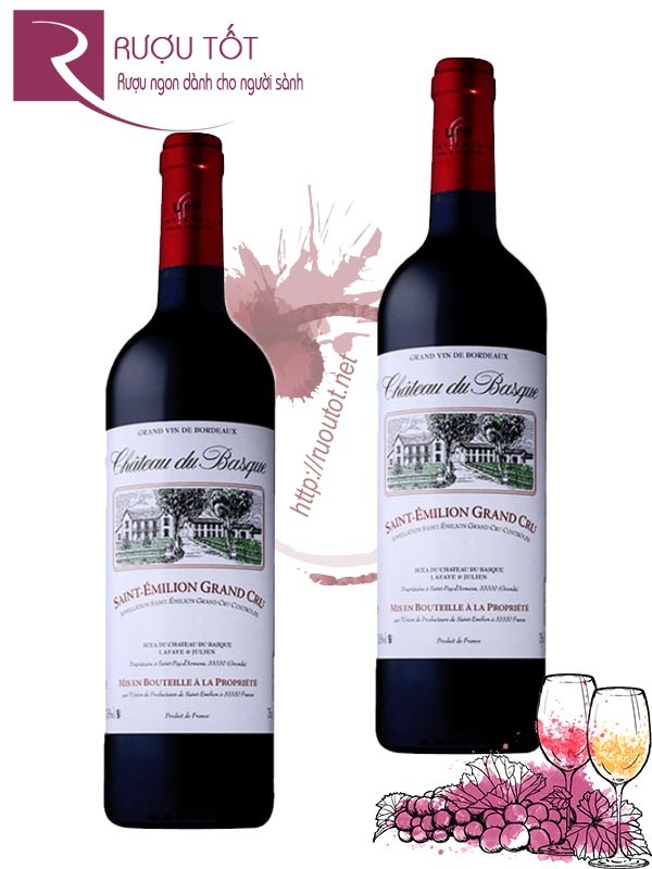 Rượu vang Chateau du Basque Saint Emilion Grand Cru