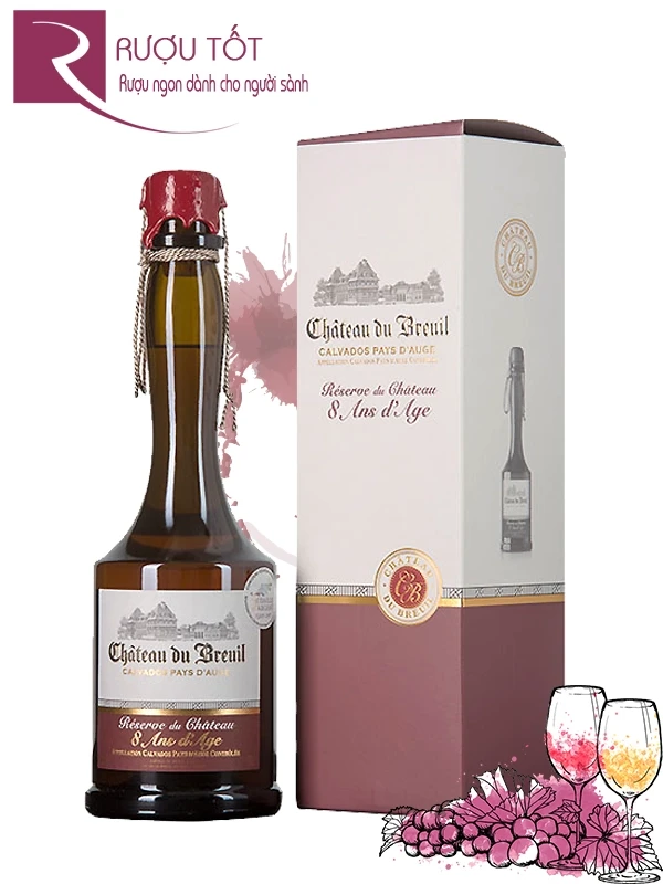 Rượu Chateau Du Breuil Calvados Reserve Du Chateau 8 Ans d'Age