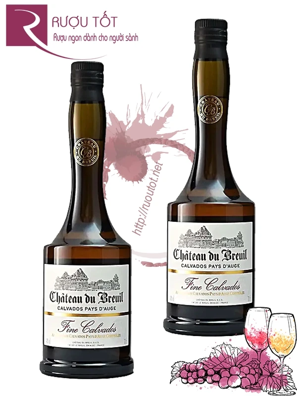 Rượu Chateau Du Breuil Fine Calvados 40%