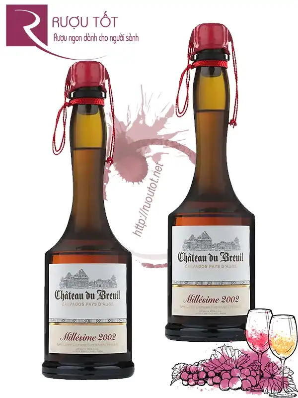 Rượu Chateau du Breuil Millesime Calvados Pays d'Auge