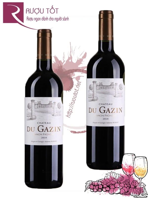 Rượu vang Chateau Du Gazin Canon Fronsac