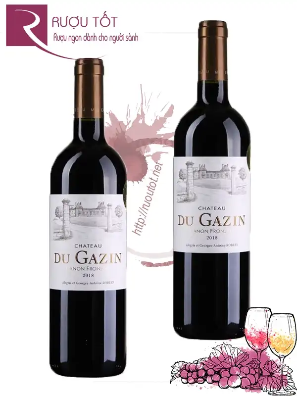 Rượu vang Chateau Du Gazin Canon Fronsac