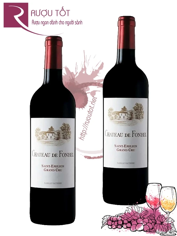 Vang Pháp Chateau Fonbel Saint Emilion Grand Cru