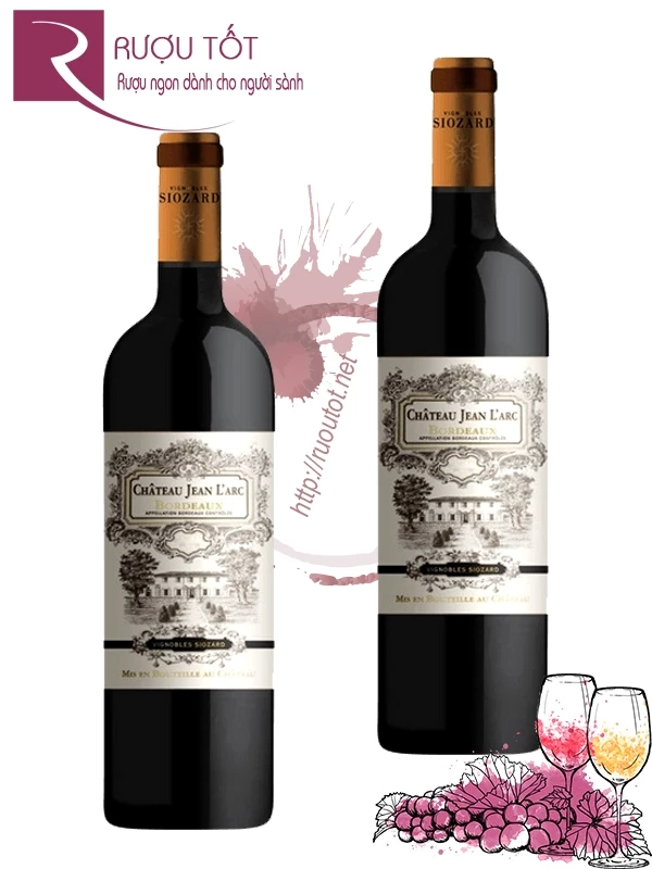 Rượu vang Chateau Jean L'arc Bordeaux