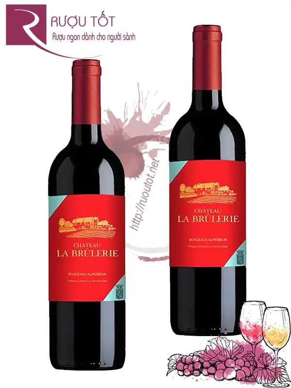 Vang Pháp Chateau La Brulerie Bordeaux Superieur