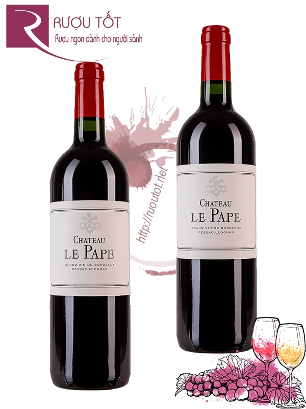 Vang Pháp Chateau Le Pape Pessac Leognan 14%