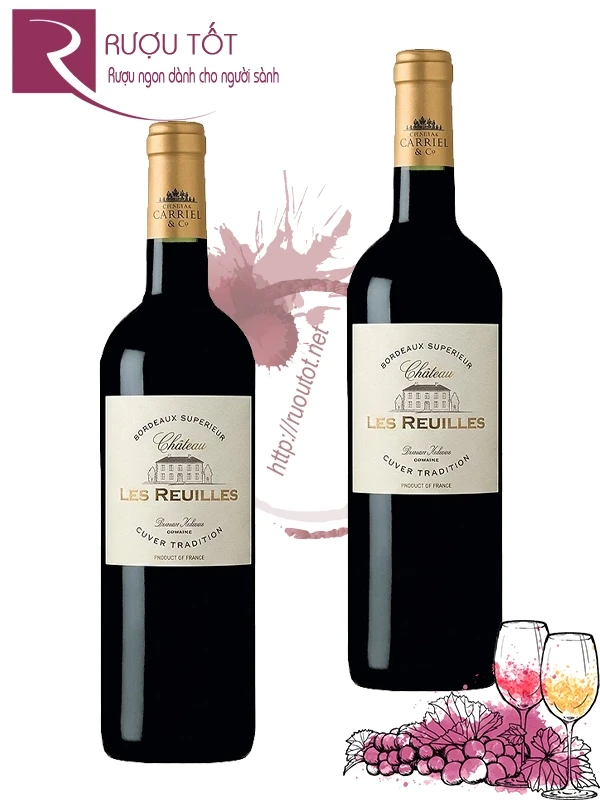 Vang đỏ Chateau Les Reuilles Saint Emilion Grand Cru