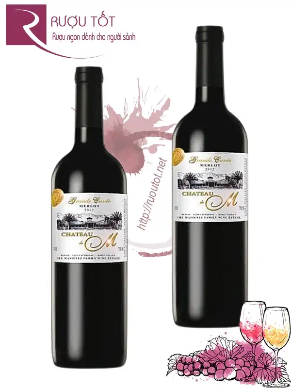 Rượu Vang Chile Chateau M Grande Cuvee Merlot