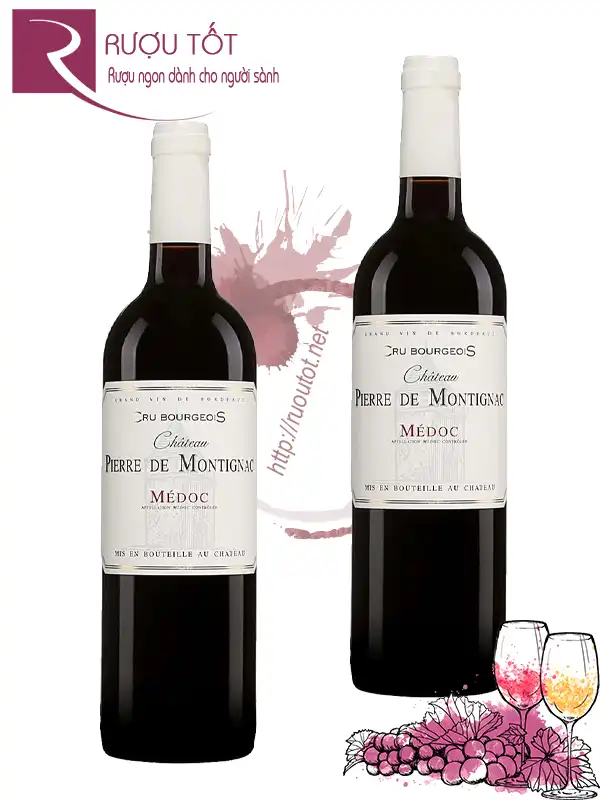 Rượu vang Chateau Pierre De Montignac Medoc Cru Bourgeois