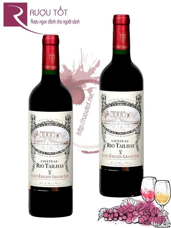 Rượu vang Chateau Rio Tailhas Saint Emilion Grand Cru