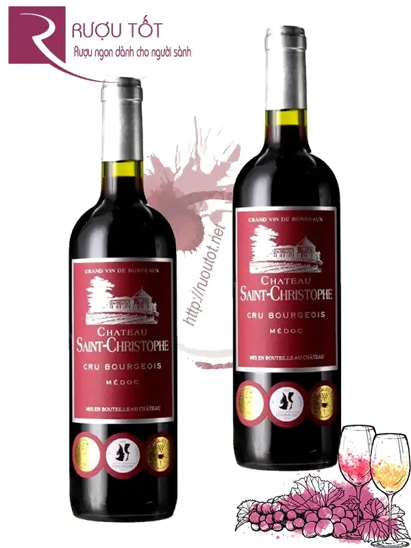 Rượu Vang Chateau Saint Christophe Medoc Cru Bourgeois