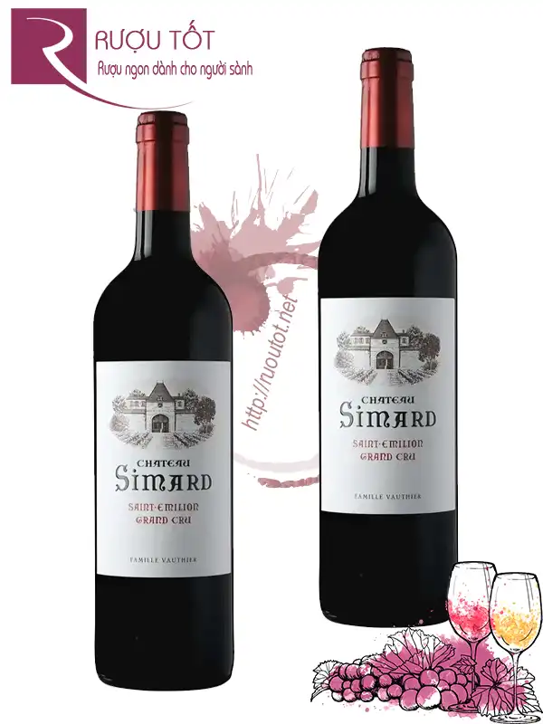 Rượu vang Chateau Simard Saint Emilion Grand Cru