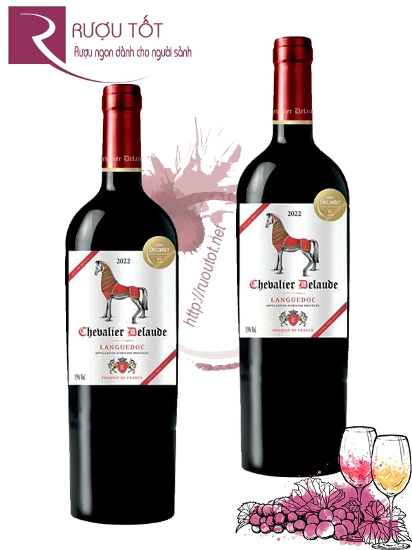 Vang Pháp Chevalier Delaude Languedoc