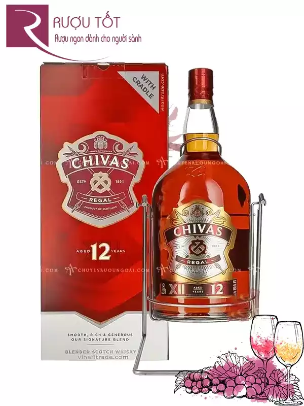 Rượu Chivas 12 năm 4.5L 40%