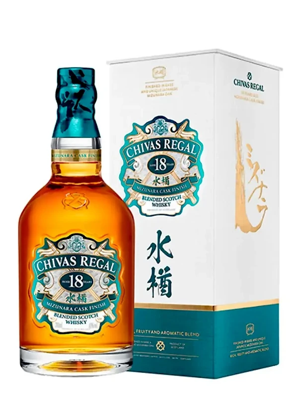 Rượu Chivas 18 Mizunara Cask Finish 700ml