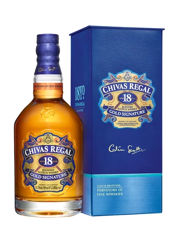 Rượu Chivas 18 Gold Signature Xách Tay Chính Hãng
