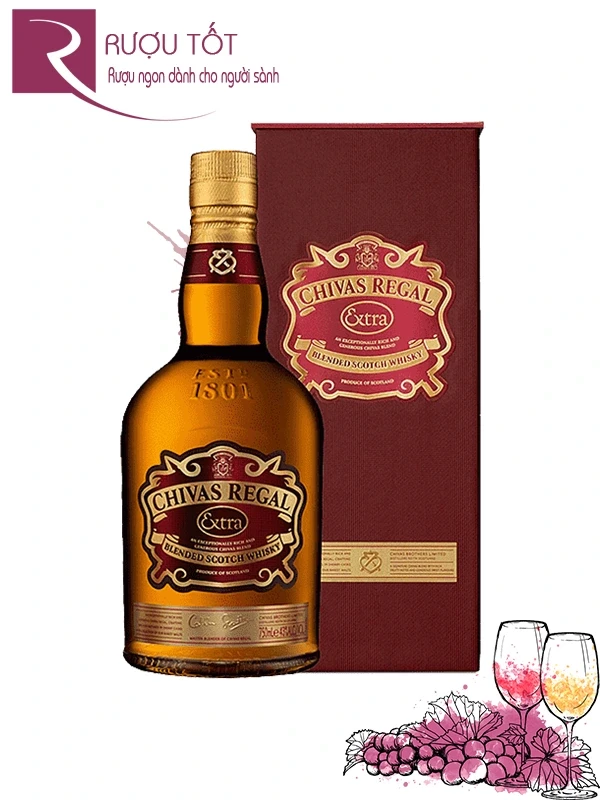 Rượu Chivas Regal Extra 1L