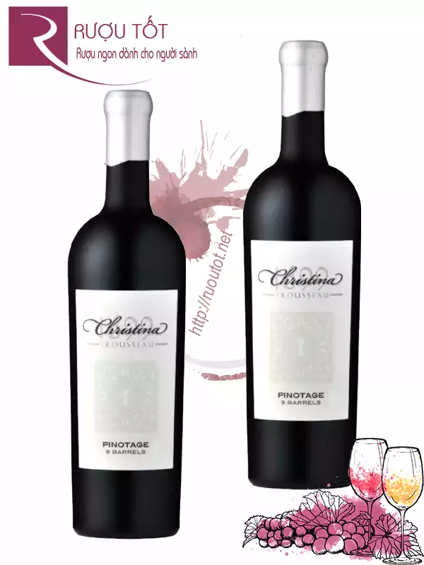 Rượu vang Christina Trousseau 9 Barrela Pinotage
