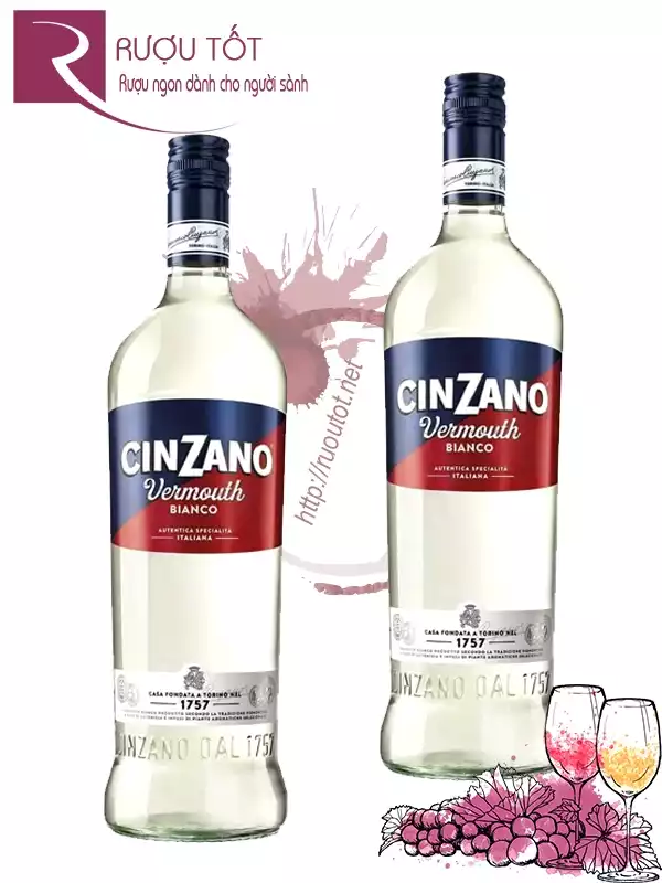 Rượu Cinzano Bianco Vermouth