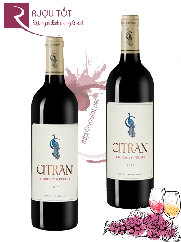 Rượu vang Citran Bordeaux Superieur
