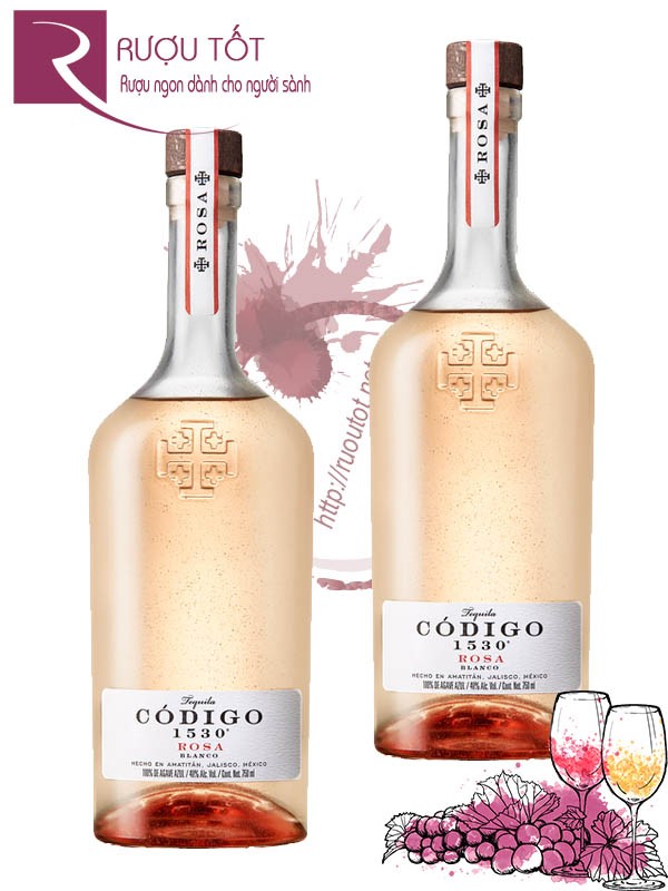 Rượu Tequila Codigo 1530 Rosa