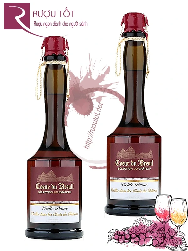 Rượu Coeur Du Breuil Vieille Prune Selection du Chateau