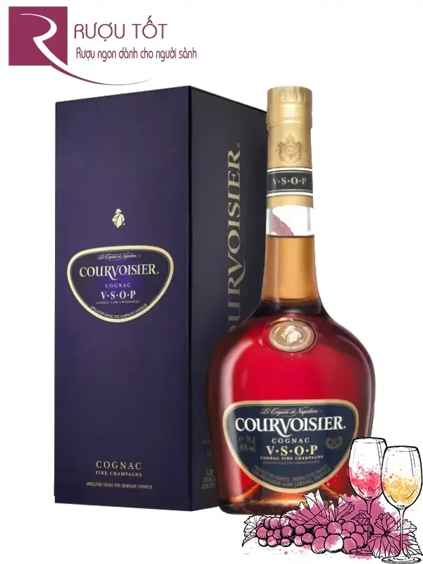 Rượu Courvoisier Fine Champagne VSOP