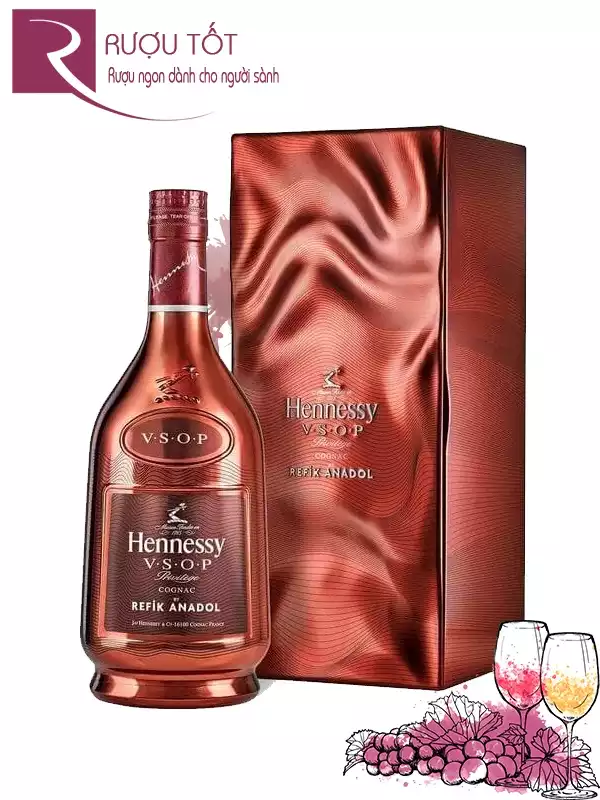 Rượu Hennessy VSOP Refik Anadol Limited Edtion